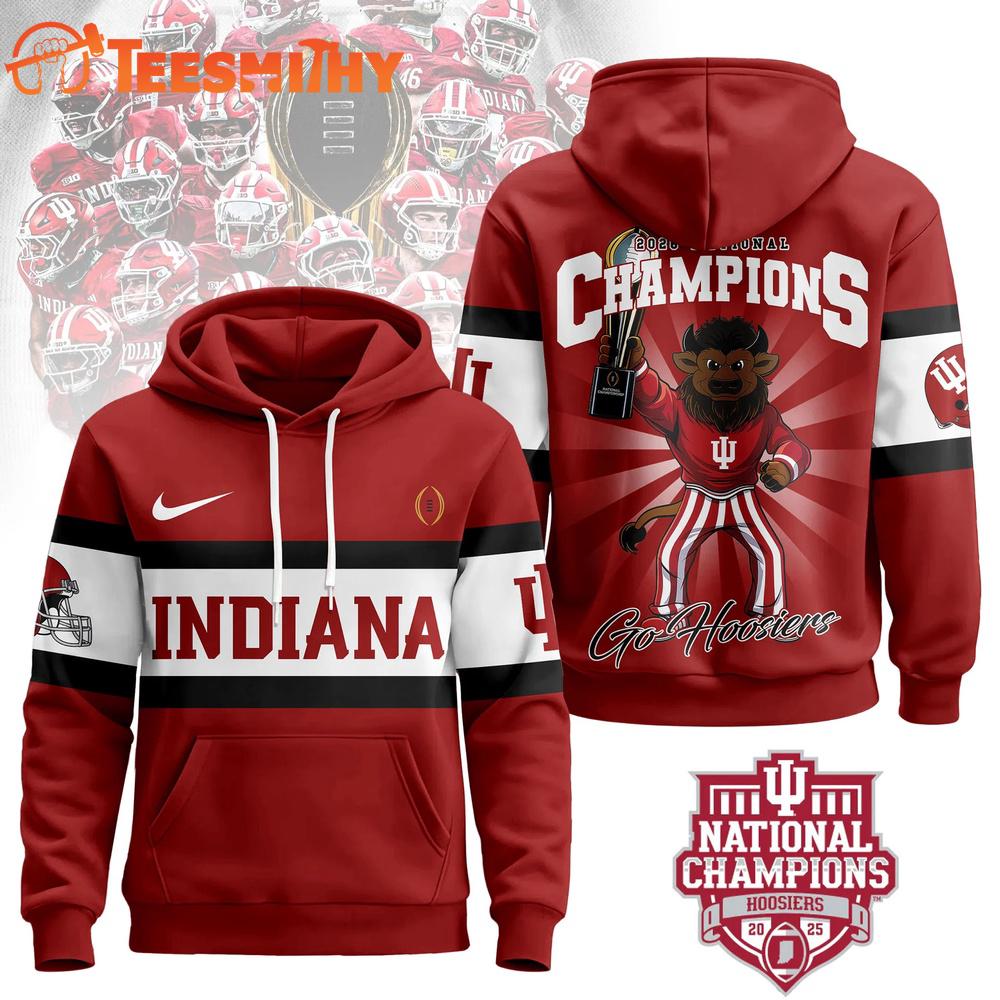 Indiana Hoosiers Premium NCAA 2026 CFP National Champions Hoodie Shirt