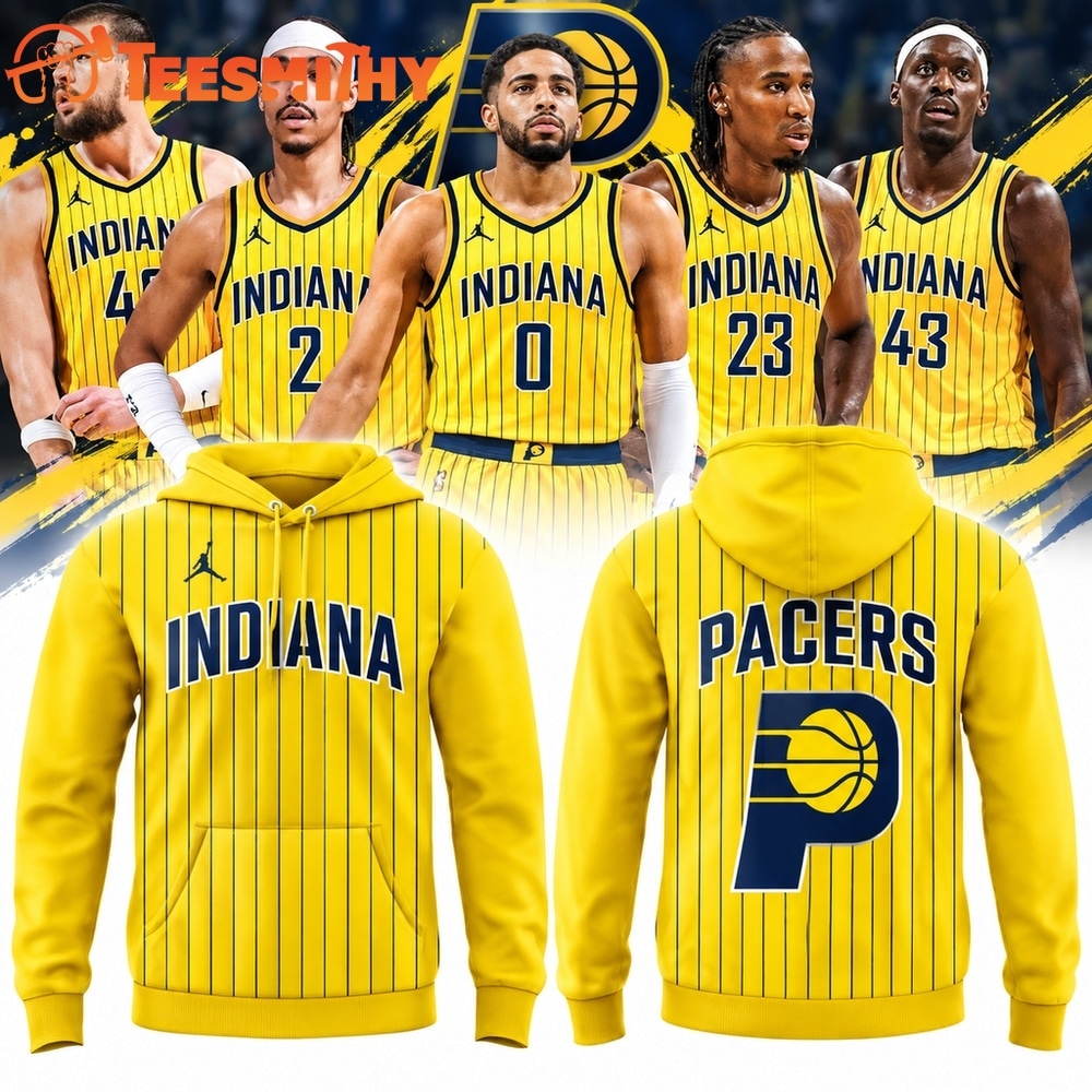 Indiana Pacers Pinstripes Statement 2026 Special New Hoodie