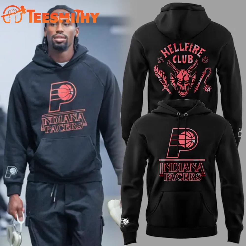 Indiana Pacers Stranger Things Season 5 Hell Fire Club Hoodie Shirt
