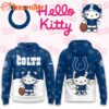 Indianapolis Colts 2025 Football Christmas Hello Kitty Hoodie Shirt