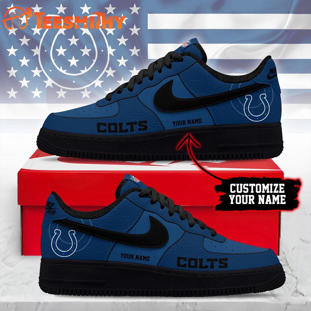Indianapolis Colts 2026 NFL Custom Air Force 1 Shoes Sneaker