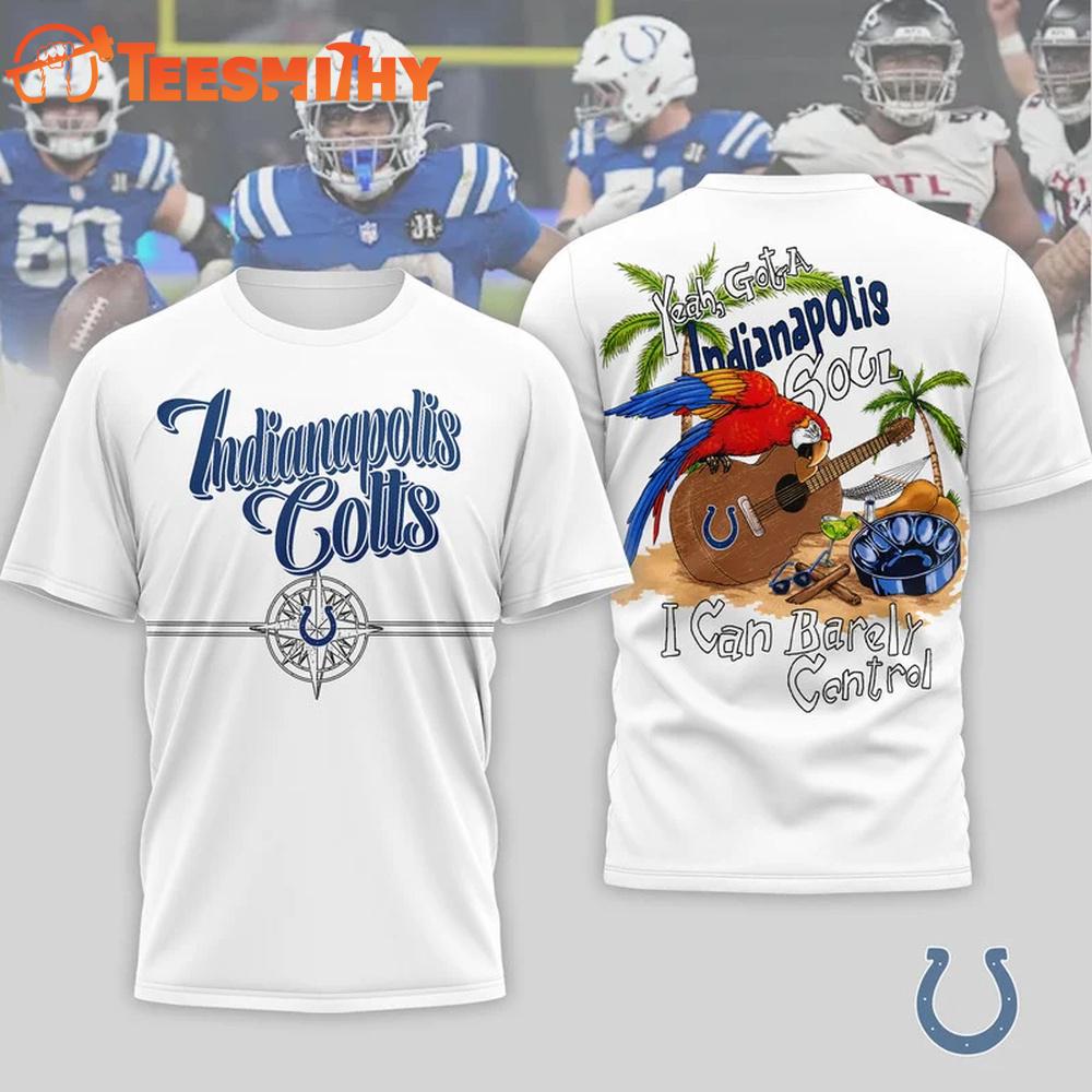 Indianapolis Colts 2026 NFL Jimmy Buffett Summer 3D Shirt
