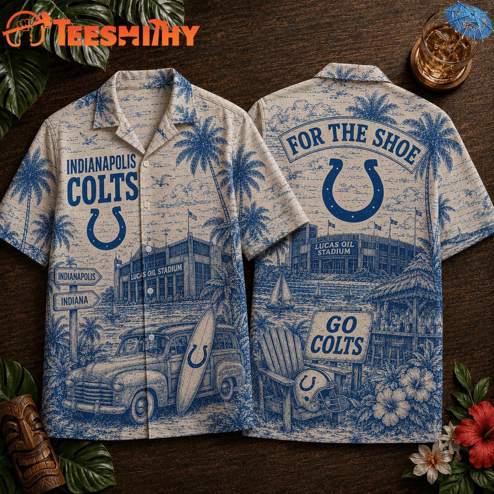 Indianapolis Colts 2026 NFL Summer Vintage Hawaiian Shirt