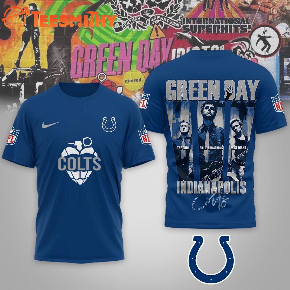 Indianapolis Colts NFL Green Day x Super Bowl LX Special Edition 3D Shirt