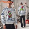 Indianapolis Colts NFL Grinch Santa Hats Ugly Christmas Sweater