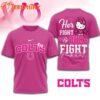 Indianapolis Colts NFL Her Fight Is Our Fight x Hello Kitty 3D Shirt