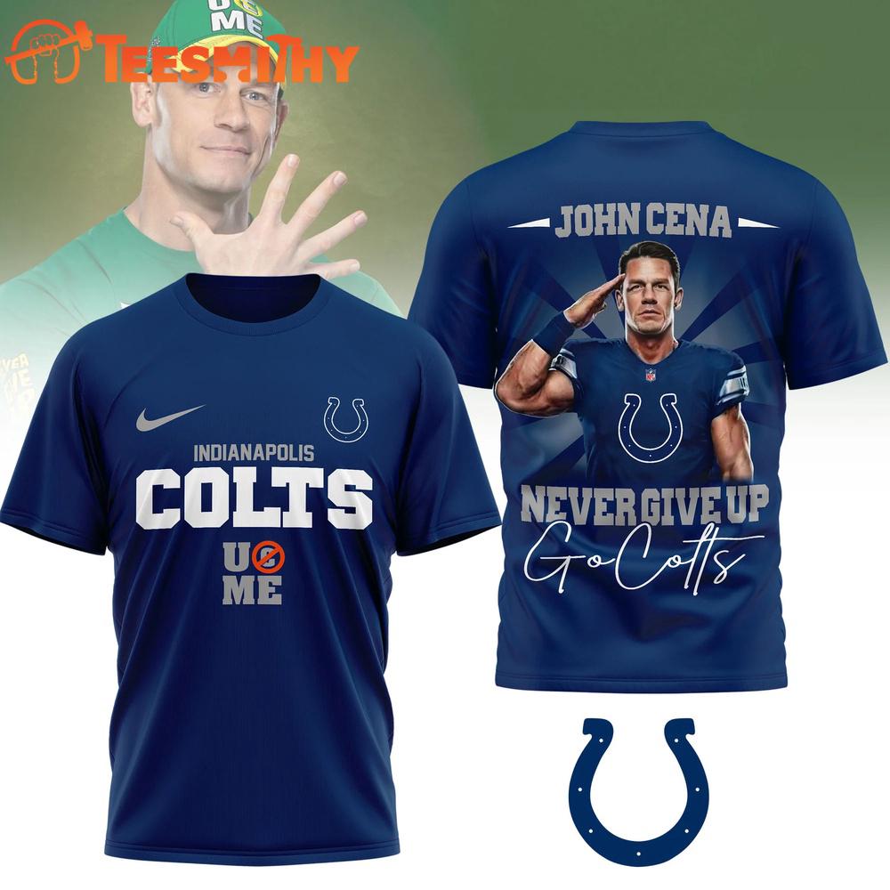 Indianapolis Colts NFL John Cena Fan Special New 3D Shirt