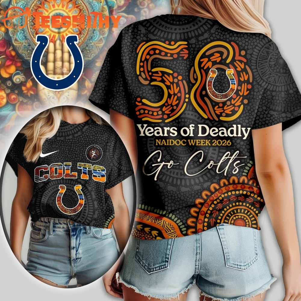 Indianapolis Colts NFL Naidoc Week 2026 Unisex 3D Shirt