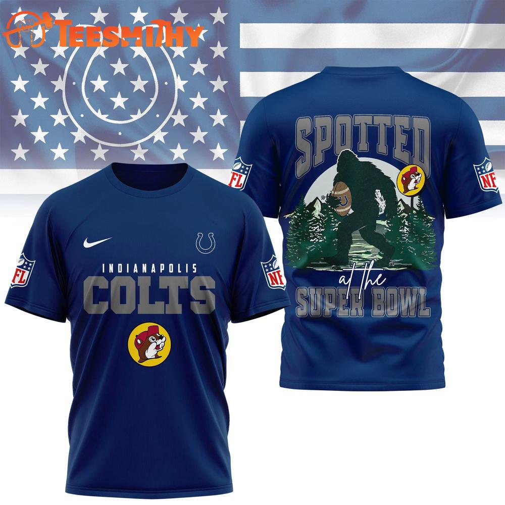 Indianapolis Colts NFL Spotted at the Super Bowl 3D Shirt