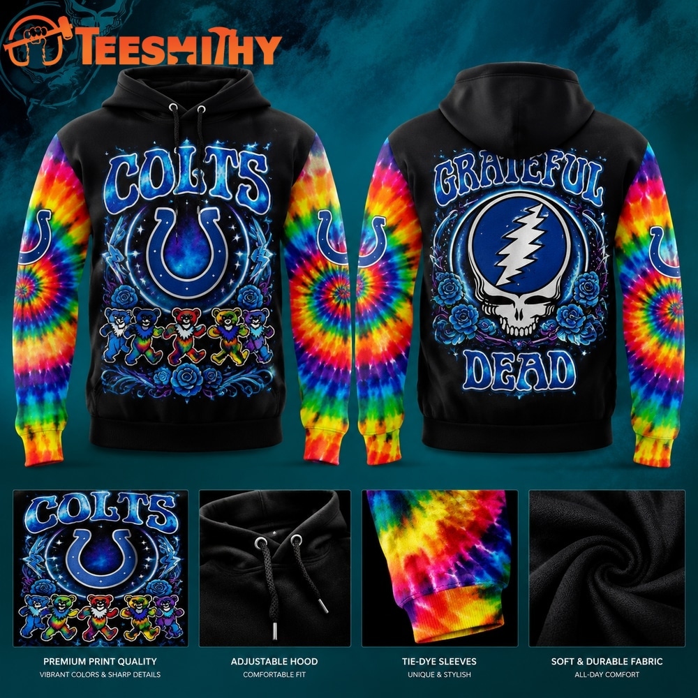 Indianapolis Colts x Grateful Dead Night 2026 Special New Hoodie