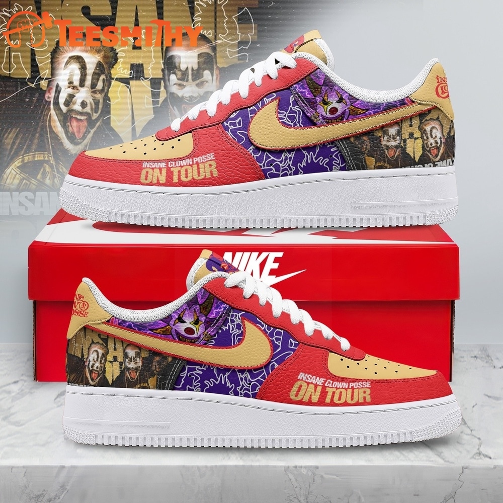 Insane Clown Posse ICP On Tour Custom Air Force 1 Shoes