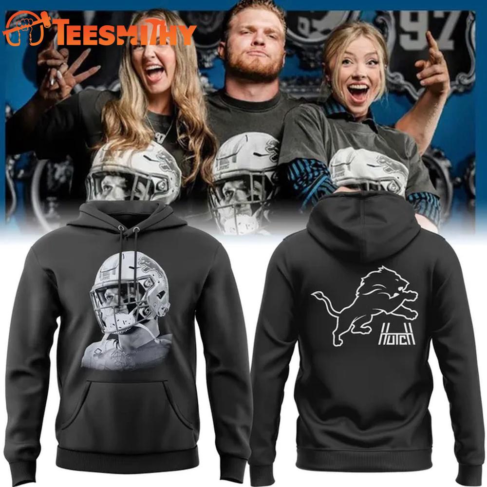 Introducing the House of Hutch x Detroit Lions 2025 Hoodie Shirt Introducing the House of Hutch x Detroit Lions 2025 Hoodie Shirt