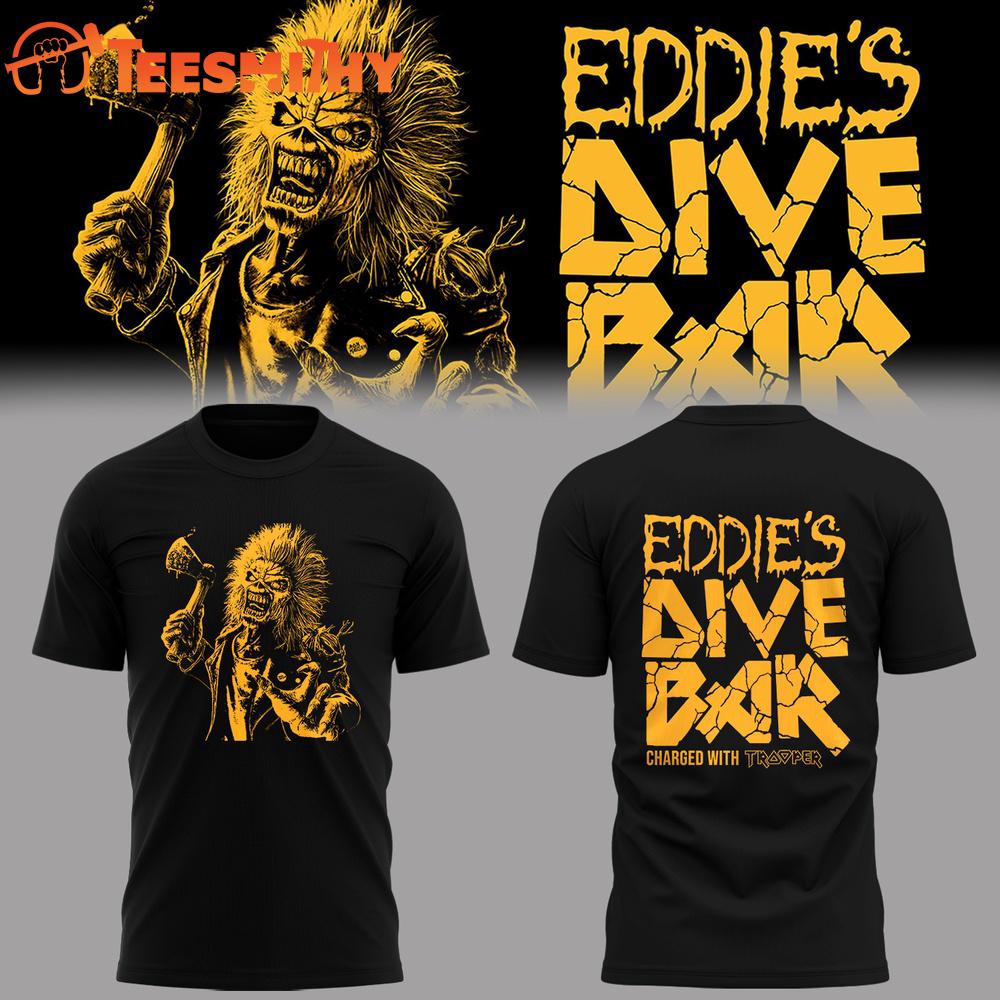 Iron Maiden Eddie’s Dive Bar 2025 3D Shirt