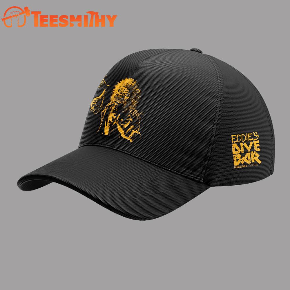 Iron Maiden Eddie’s Dive Bar 2025 Baseball Cap