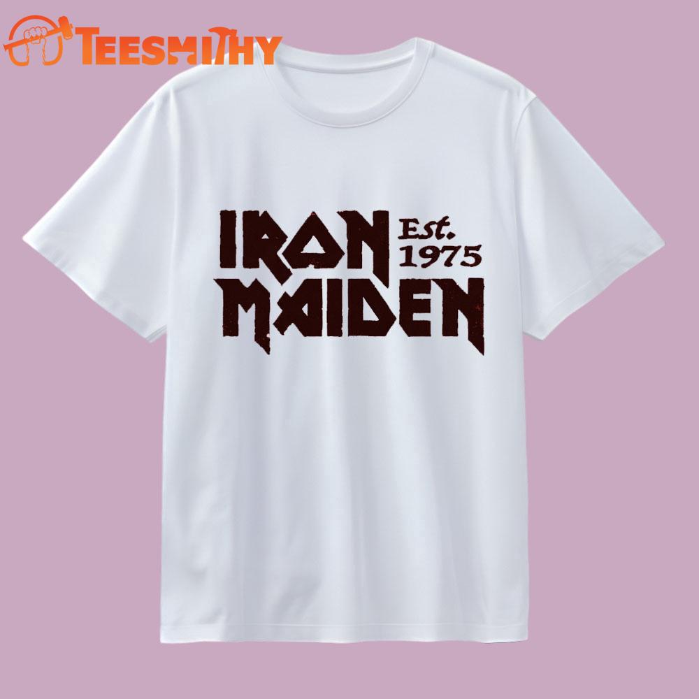 Iron Maiden Est.1975 Vintage T Shirt