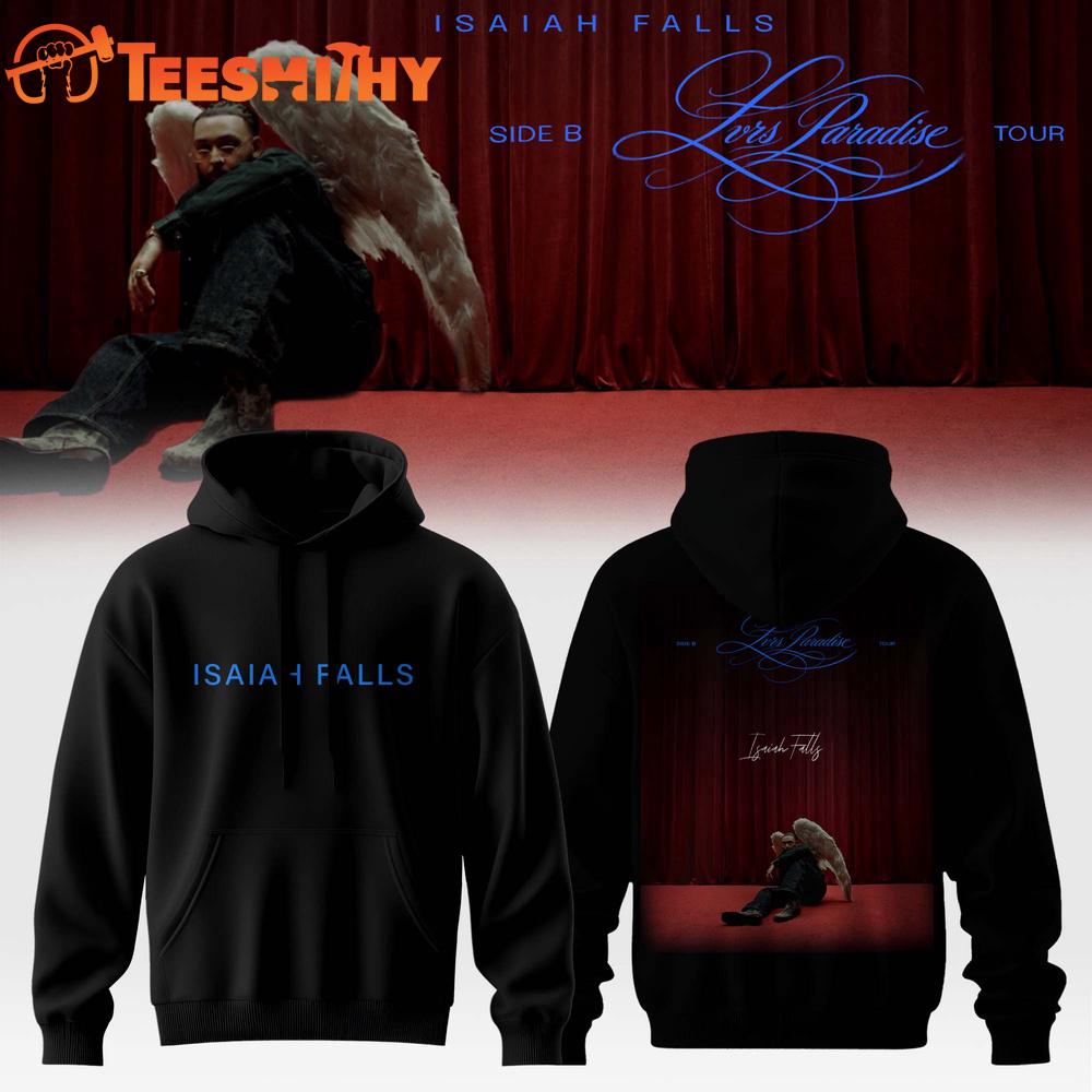 Isaiah Falls Lvrs Paradise Side B Tour 2026 Limited Edition Signature Hoodie