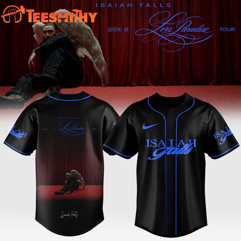 Isaiah Falls Lvrs Paradise Side B Tour 2026 Signature Baseball Jersey