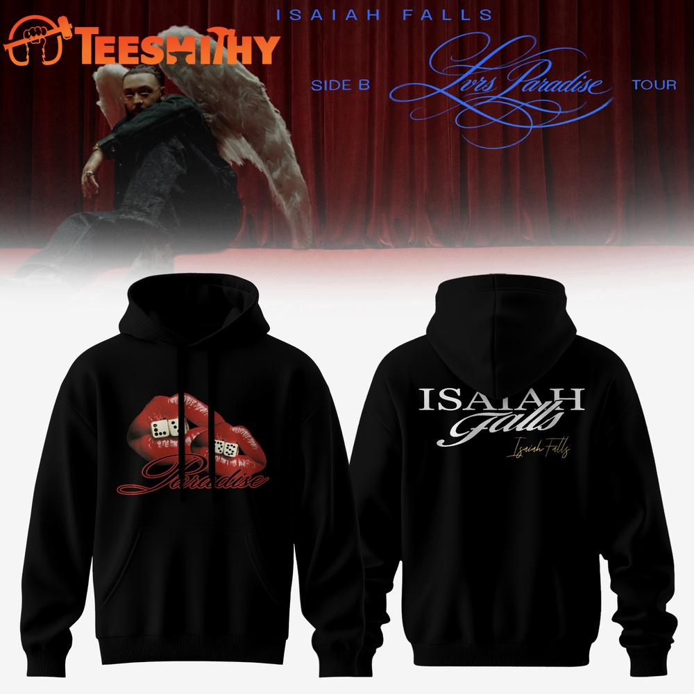 Isaiah Falls Lvrs Paradise Side B Tour 2026 Signature Hoodie