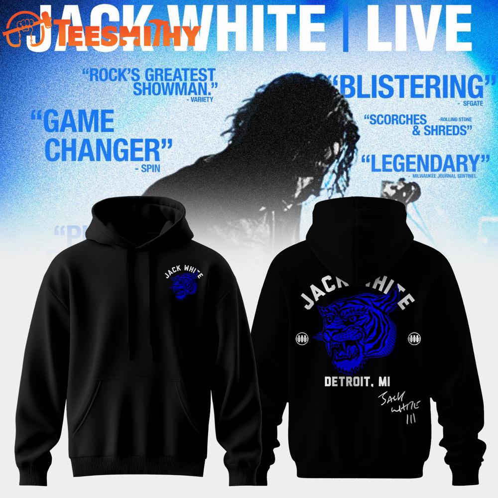 Jack White Live 2026 Limited Edition Hoodie