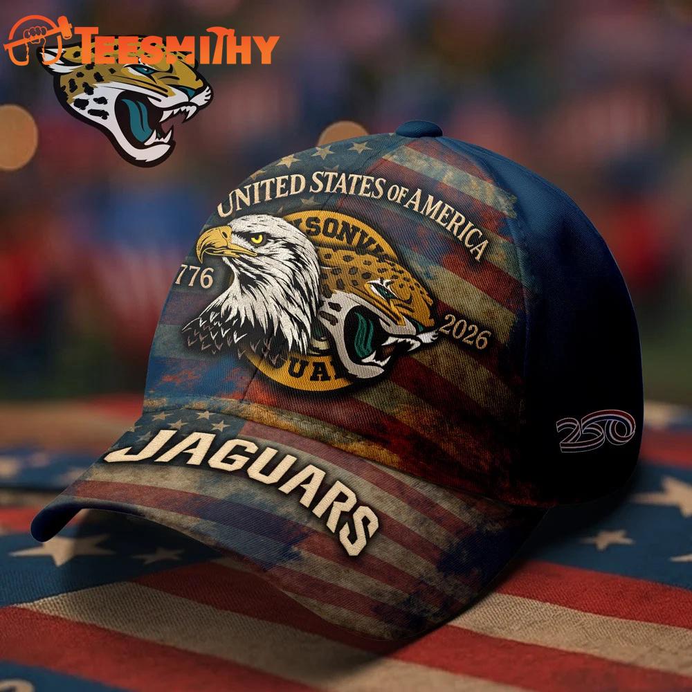 Jacksonville Jaguars 2026 NFL 250th Anniversary of America Classic Cap