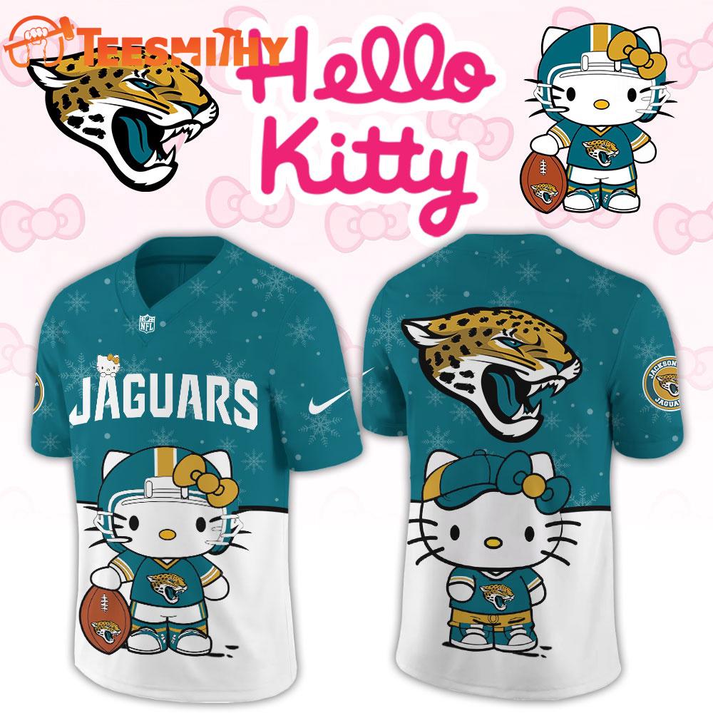 Jacksonville Jaguars 2026 NFL Hello Kitty Limited New Football Jersey