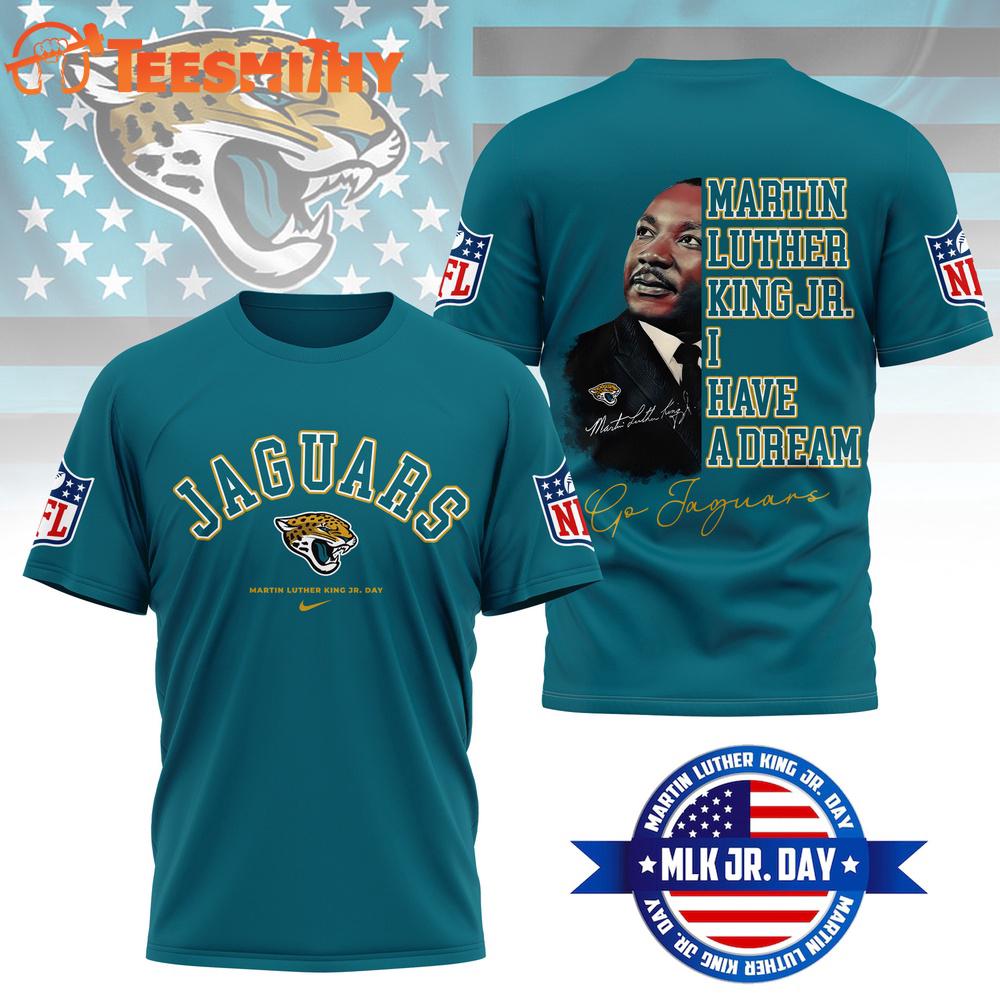 Jacksonville Jaguars 2026 NFL Martin Luther King JR. Day 3D Shirt