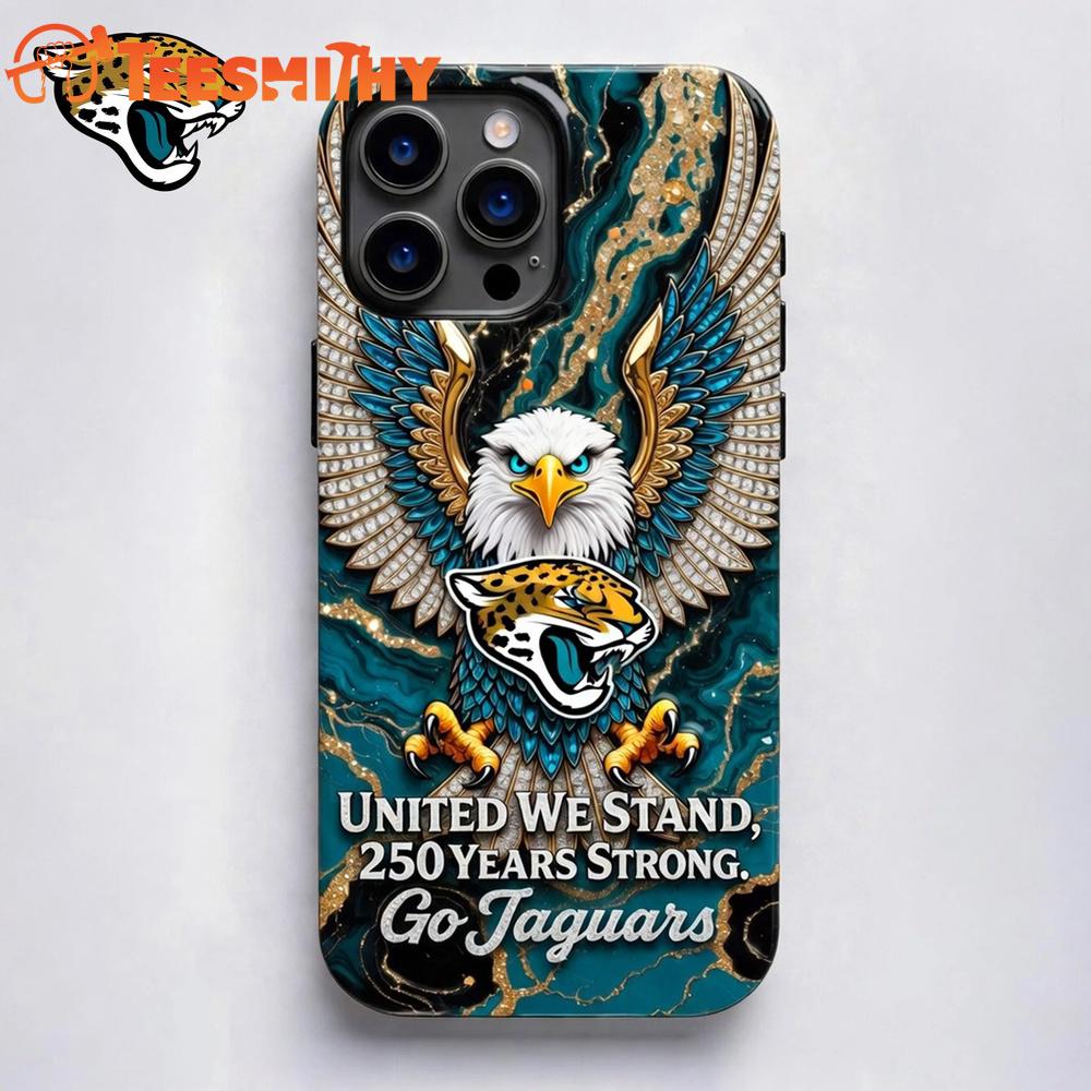 Jacksonville Jaguars NFL 250 Years Of America Freedom Phone Case