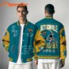 Jacksonville Jaguars NFL Chasing Greatness Personalized Varsity Jacket