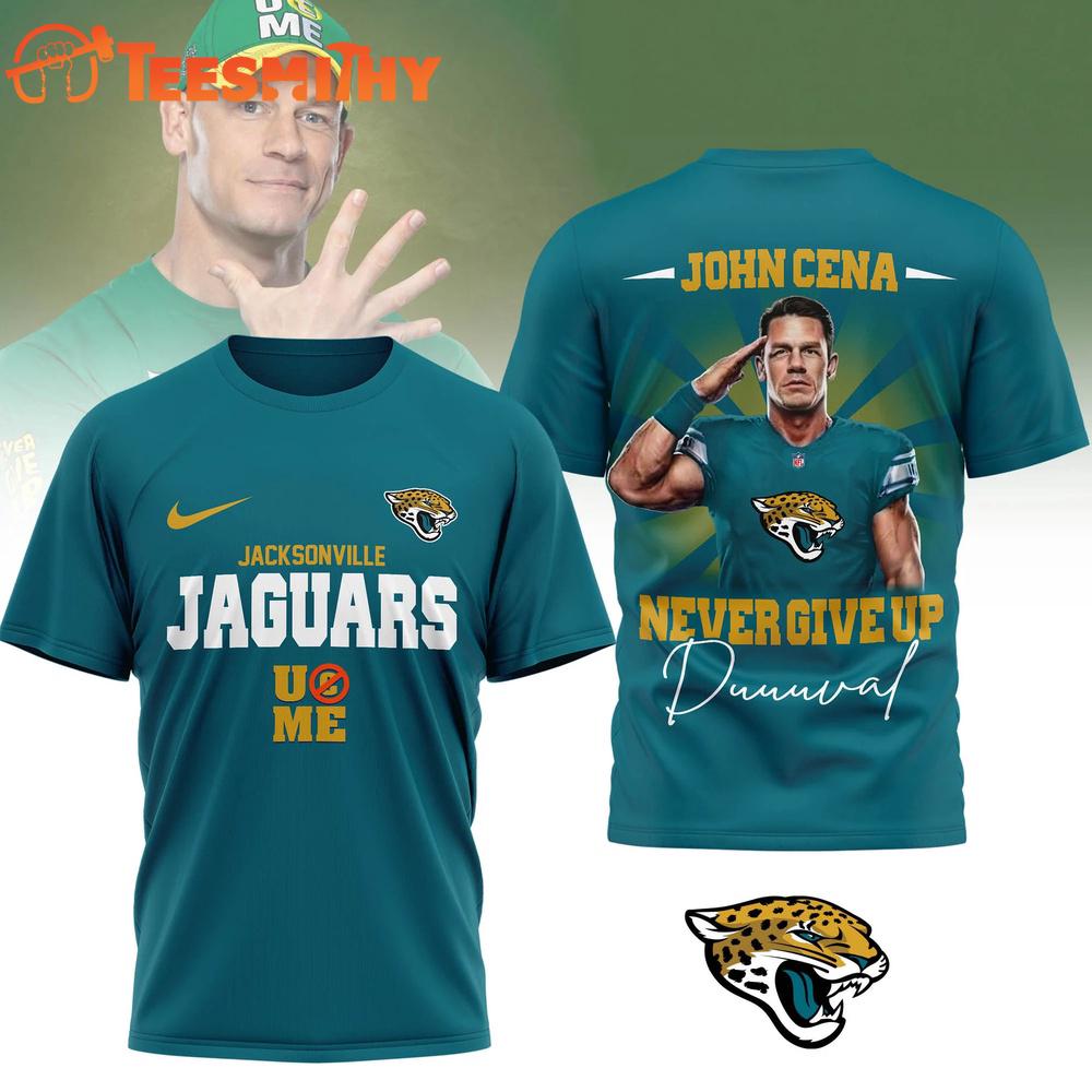 Jacksonville Jaguars NFL John Cena Fan Special New 3D Shirt