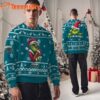 Jacksonville Jaguars NFL Team Color Grinch Ugly Christmas Sweater