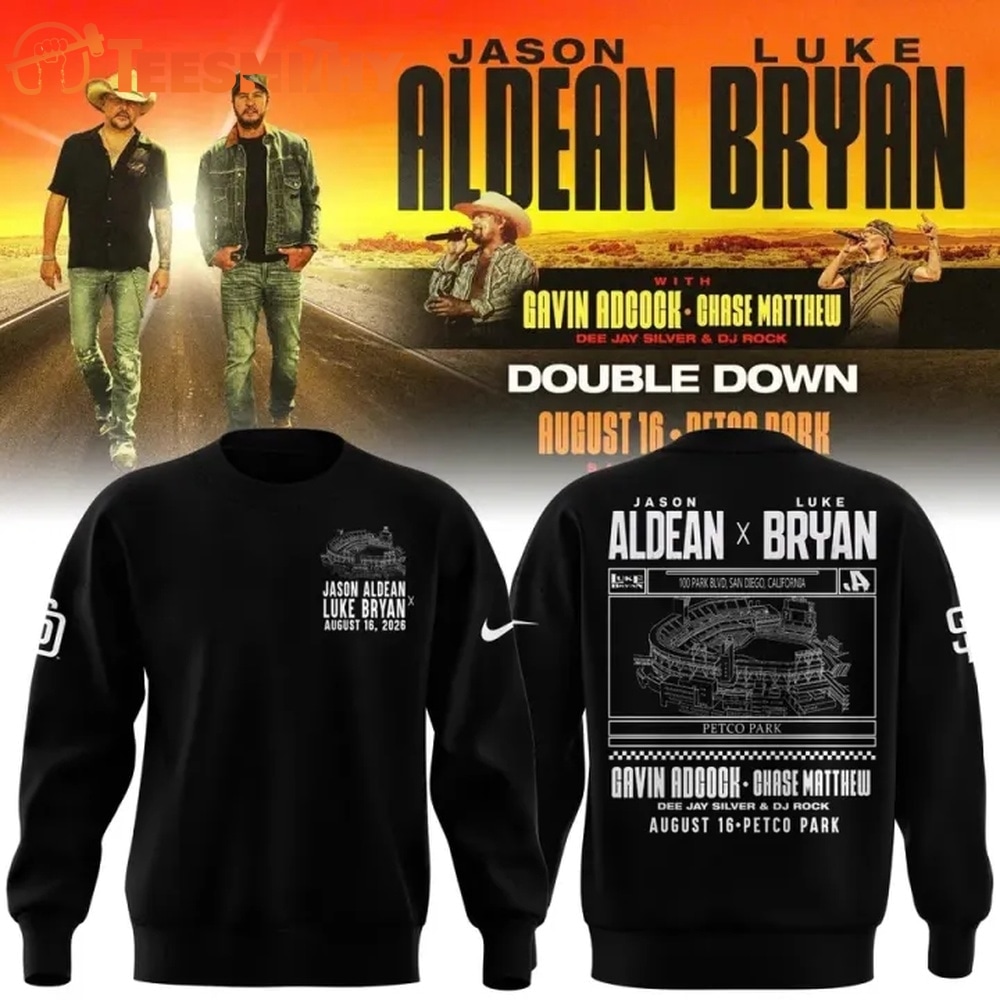 Jason Aldean and Luke Bryan x San Diego Padres Limited Edition 2026 Sweatshirt