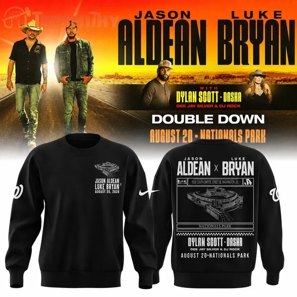 Jason Aldean and Luke Bryan x Washington Nationals 2026 Sweatshirt