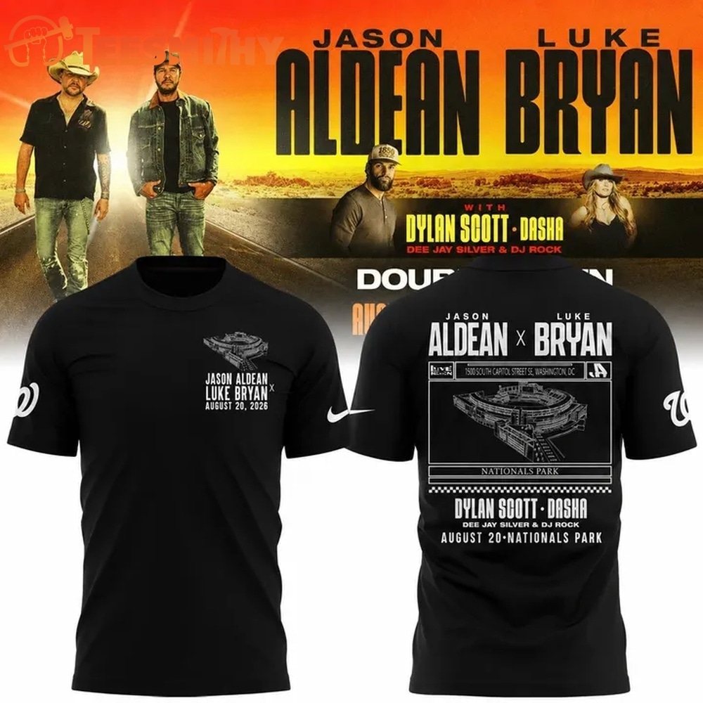 Jason Aldean and Luke Bryan x Washington Nationals 2026 T Shirt