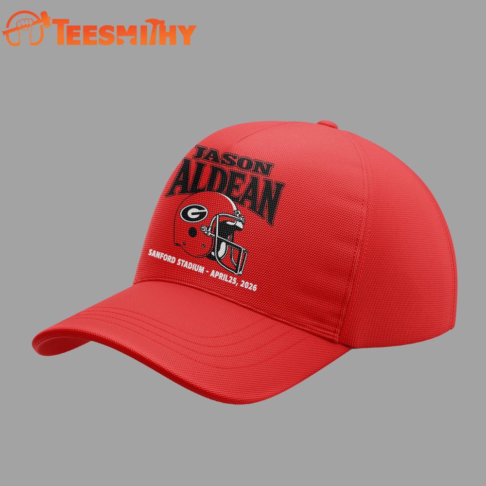 Jason Aldean Full Throttle Tour 2026 Limited Edition Red Cap
