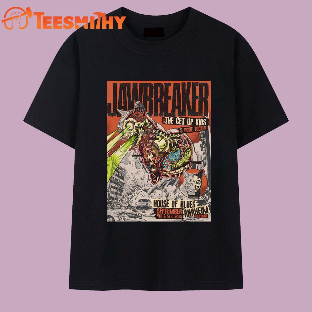 Jawbreaker Sept 4-5 2025 In Anaheim CA T Shirt Jawbreaker Sept 4-5 2025 In Anaheim CA T Shirt