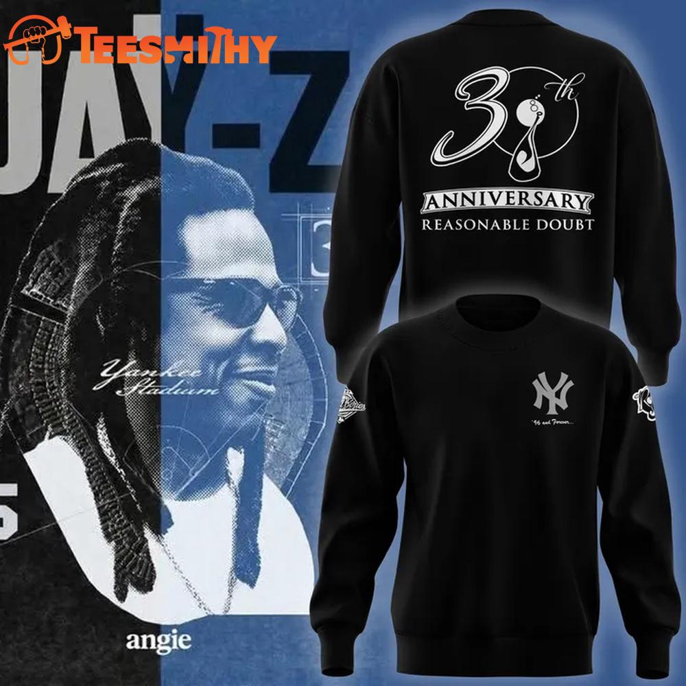 JAY-Z 30 Reasonable Doubt Yankees Sweatshirt