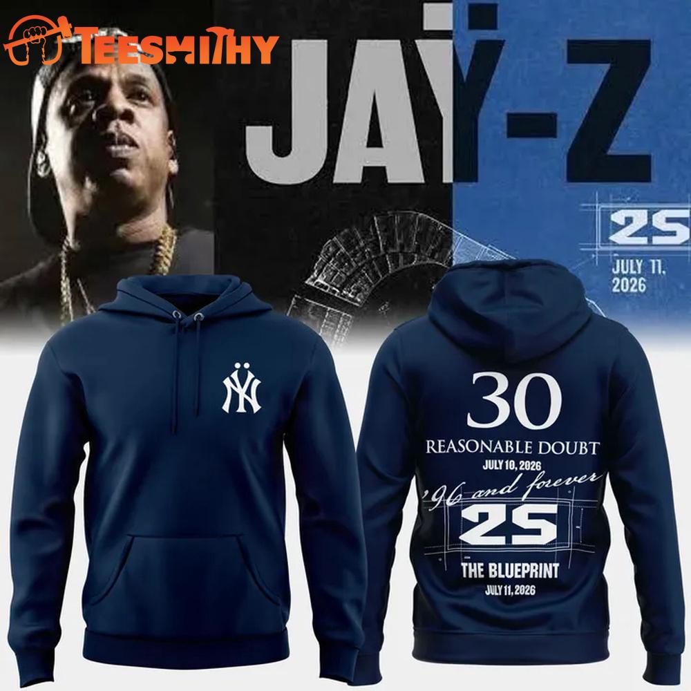 JAY-Z 30 Tour x Yankees 2026 Limited Edition Hoodie