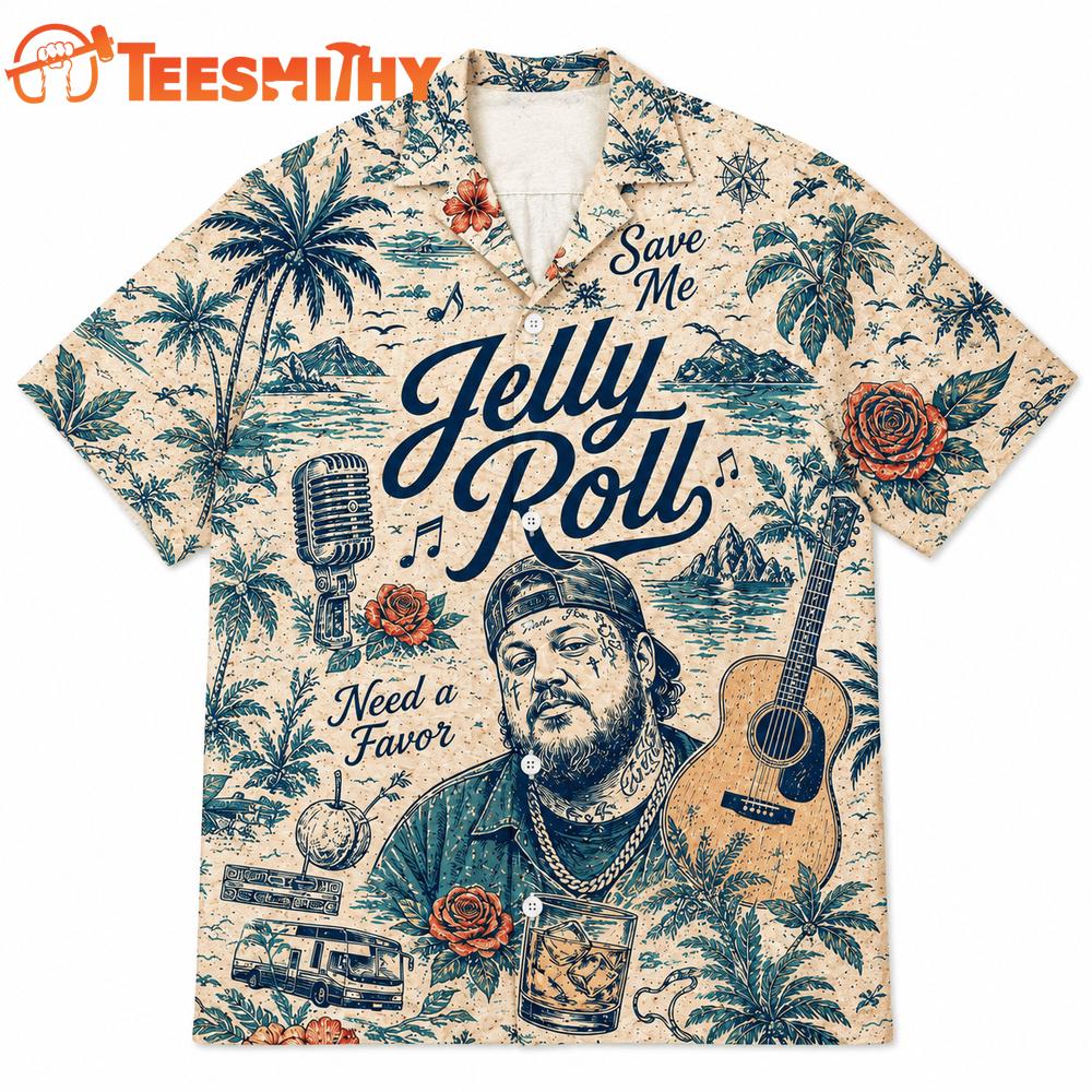 Jelly Roll Tropical Summer Vibes Hawaiian Shirt