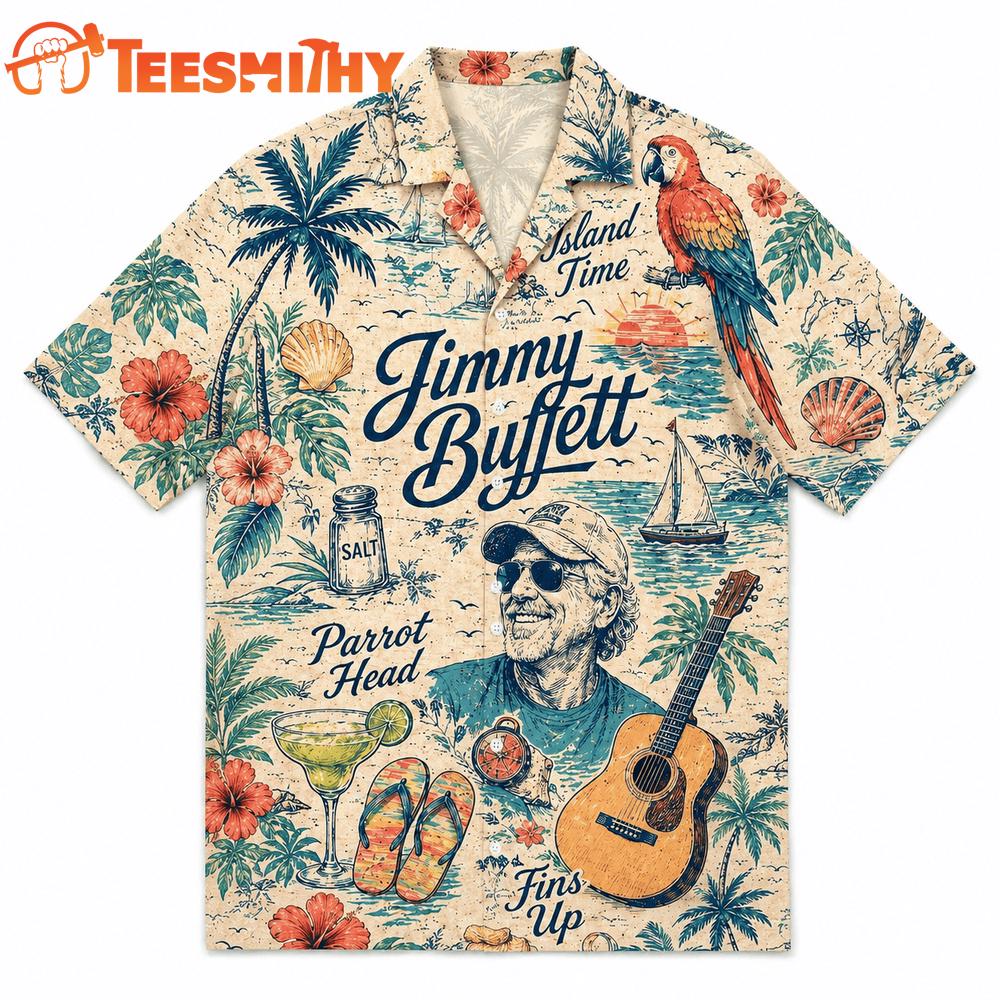 Jimmy Buffett Tropical Summer Vibes Hawaiian Shirt