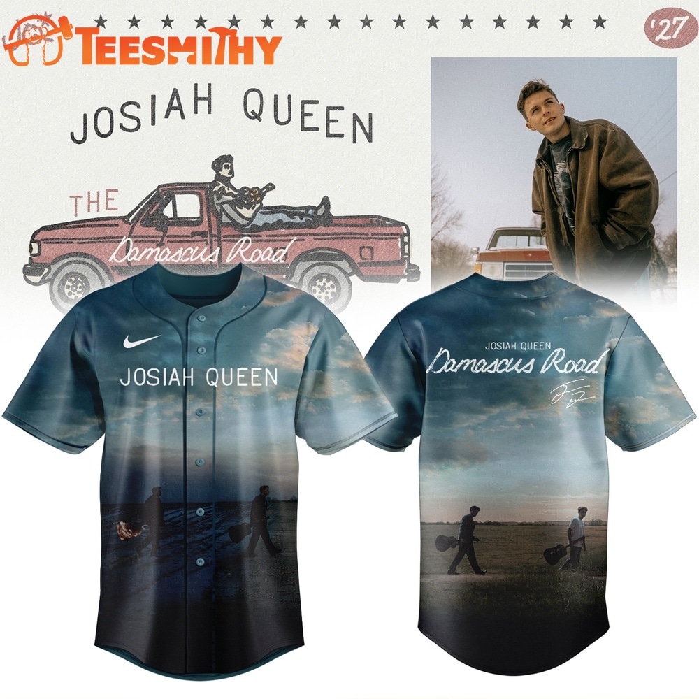Josiah Queen Damascus Road Tour 2027 Limited Edition Signature Baseball Jersey