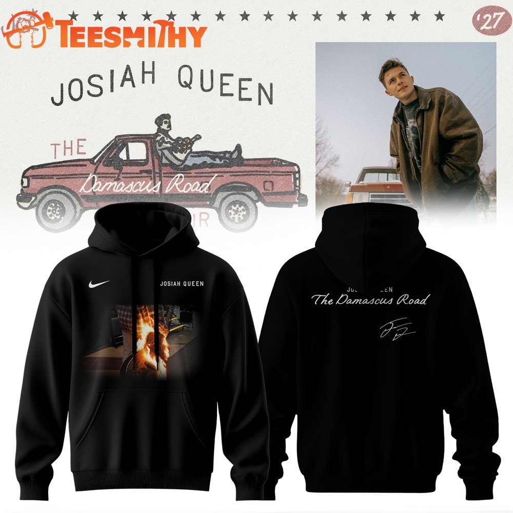 Josiah Queen Damascus Road Tour 2027 Limited Edition Signature Hoodie