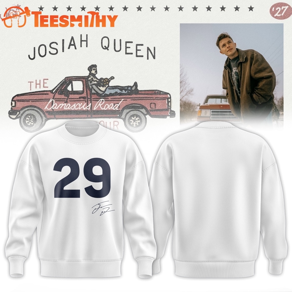 Josiah Queen Damascus Road Tour 2027 Limited Edition Signature Sweatshirt
