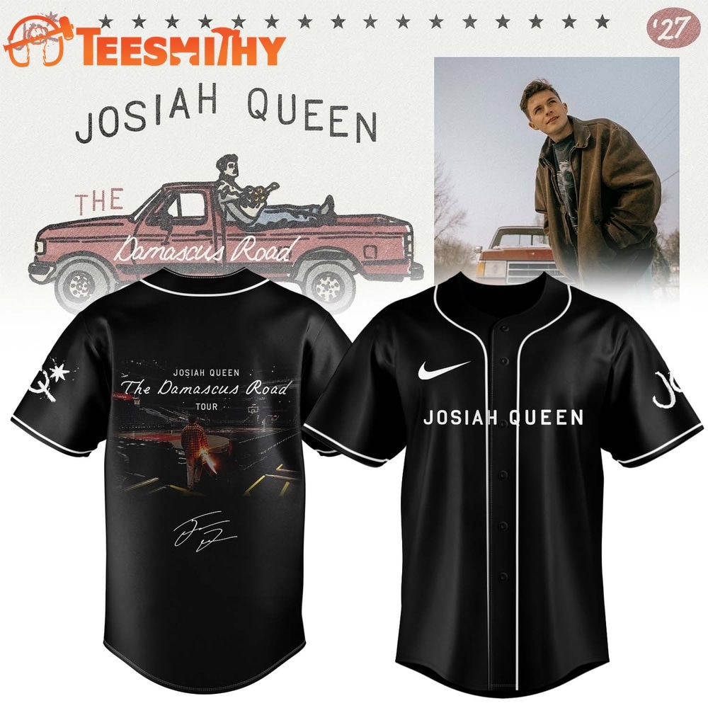Josiah Queen Damascus Road Tour 2027 New Design Signature Baseball Jersey