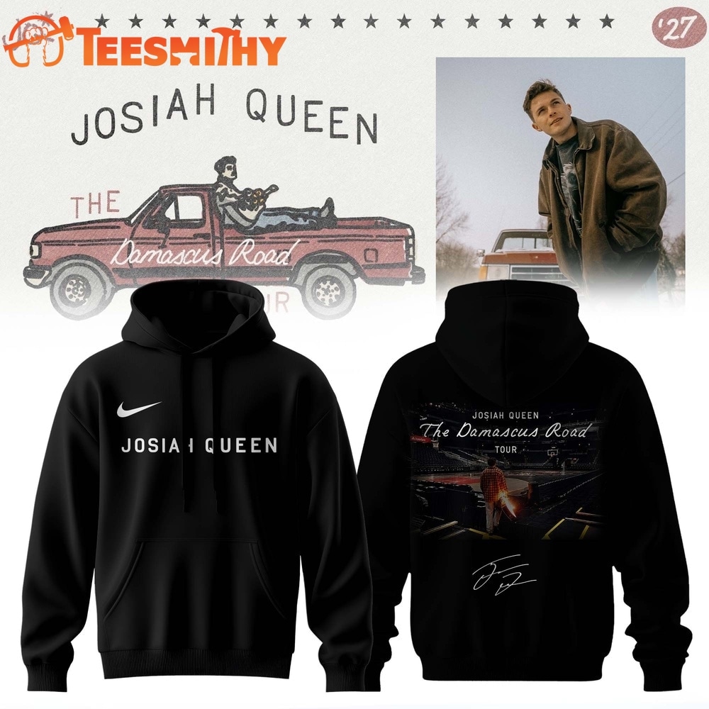 Josiah Queen Damascus Road Tour 2027 New Design Signature Hoodie