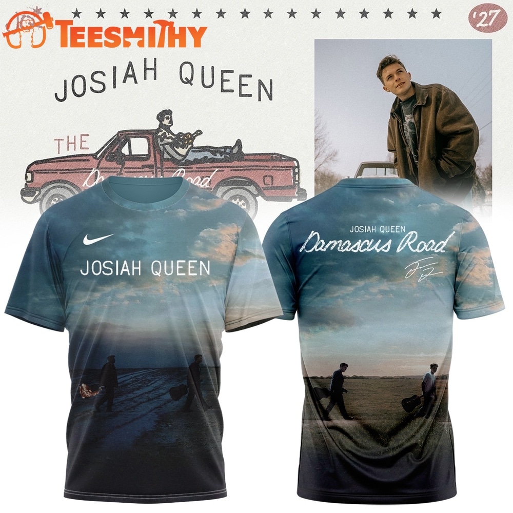 Josiah Queen Damascus Road Tour 2027 New Design Signature T Shirt