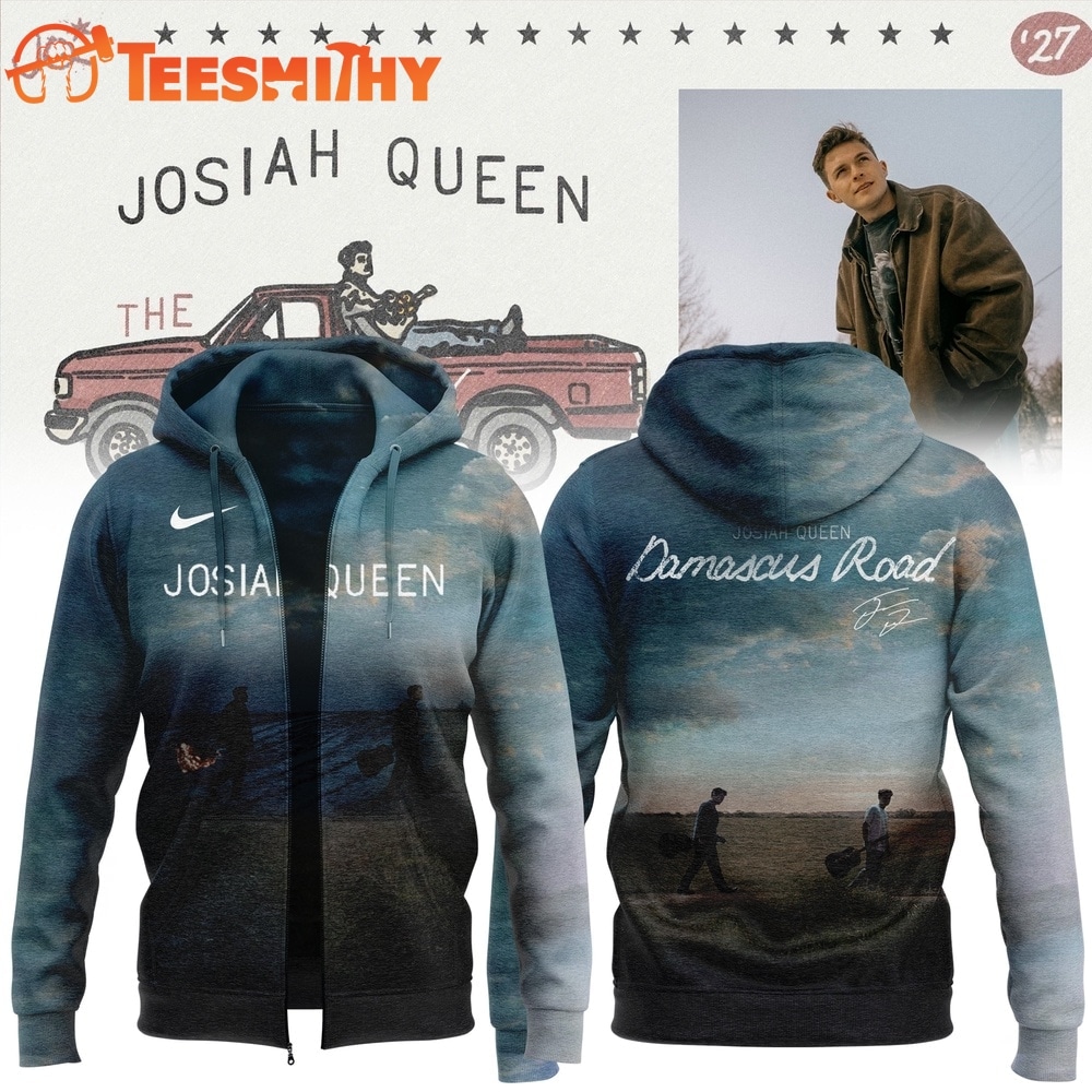 Josiah Queen Damascus Road Tour 2027 Signature Zip Hoodie