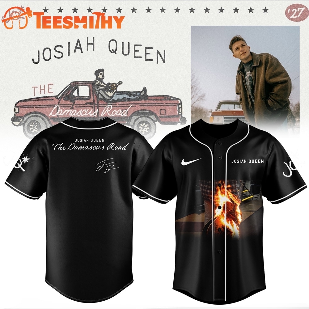 Josiah Queen Damascus Road Tour 2027 Special New Signature Baseball Jersey