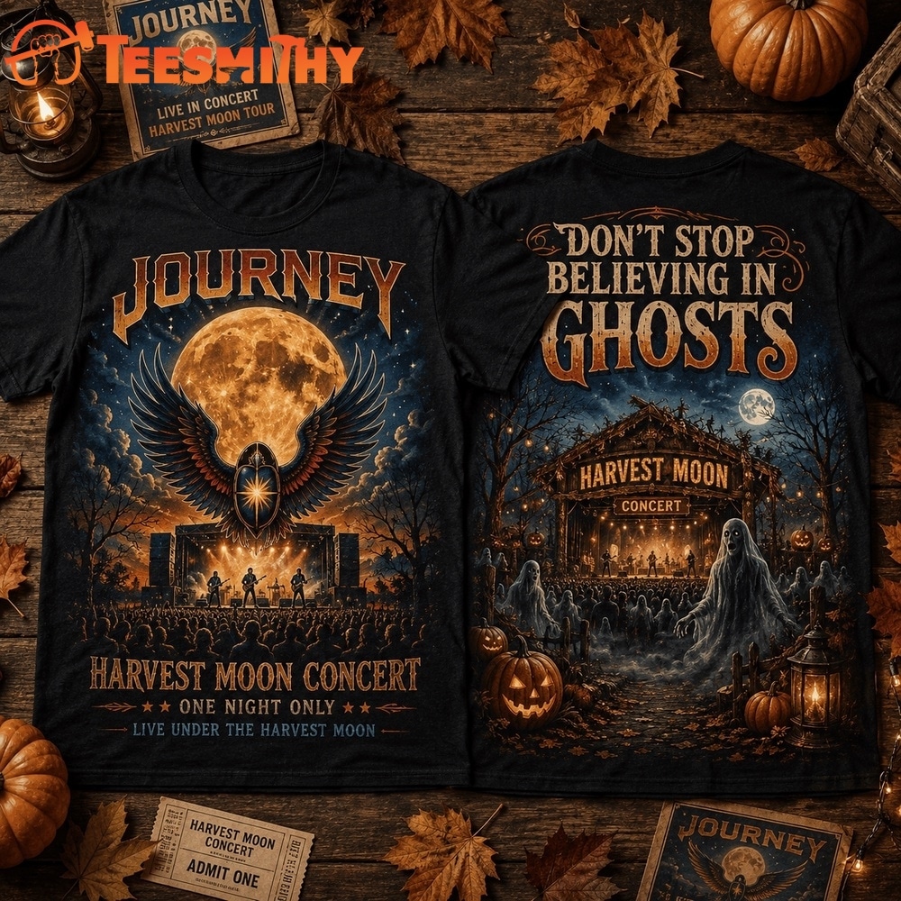 Journey Harvest Moon Halloween 2026 3D Shirt