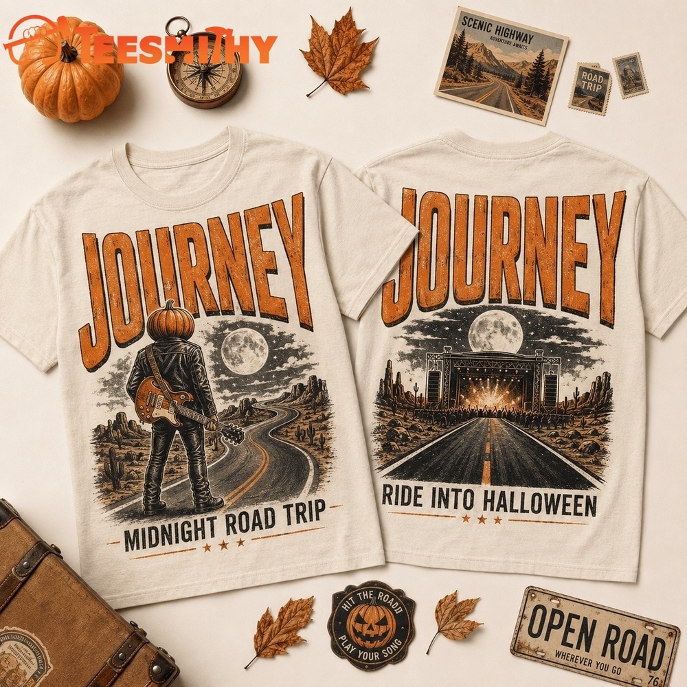Journey Midnight Road Trip Halloween 3D Shirt