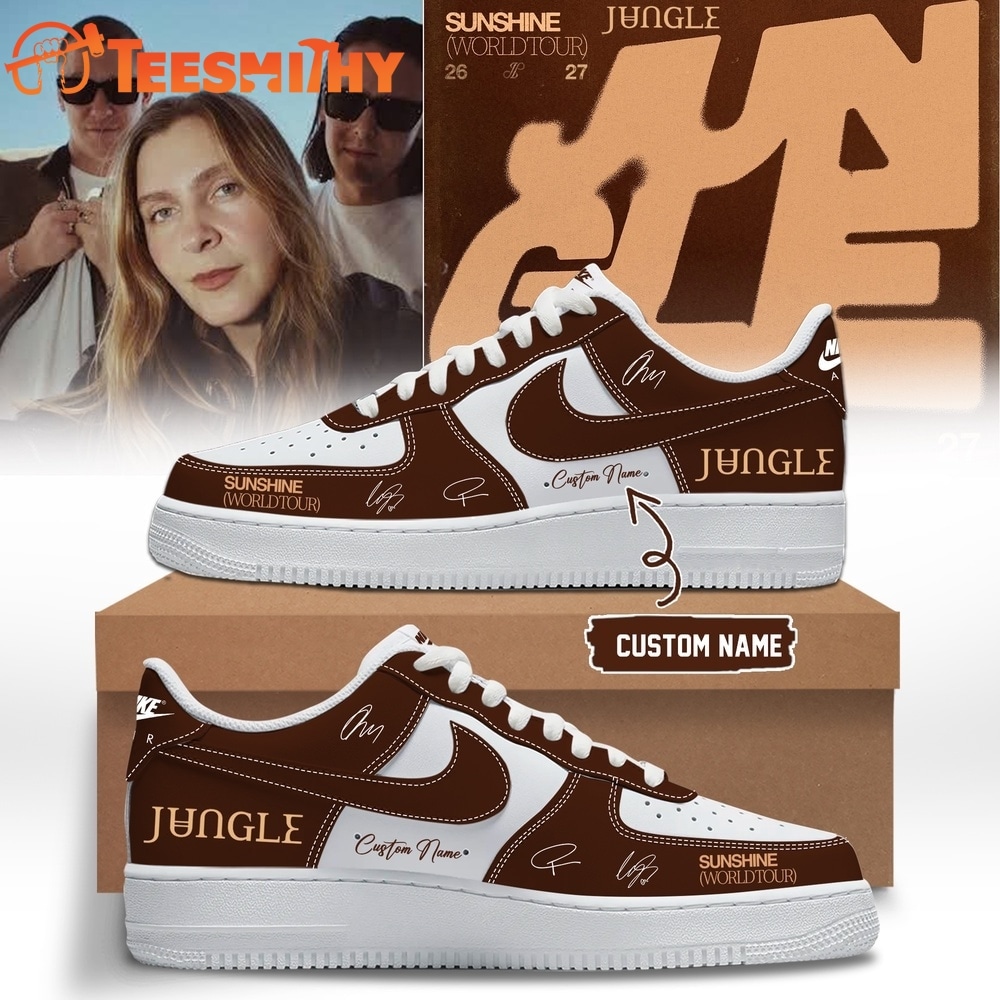 Jungle Sunshine World Tour 2026 27 Limited Edition Signature Red Air Force 1 Shoes Sneakers